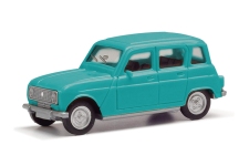 Herpa 020190-009 - H0 - Renault R4, türkis